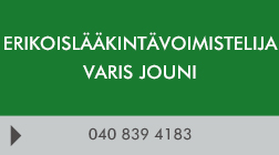 Erikoislääkintävoimistelija Varis Jouni logo